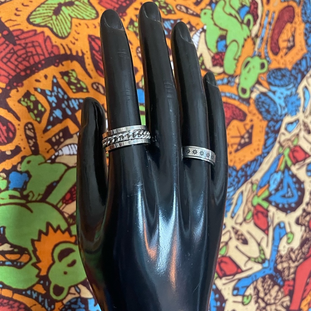 Fidget Spinning Rings